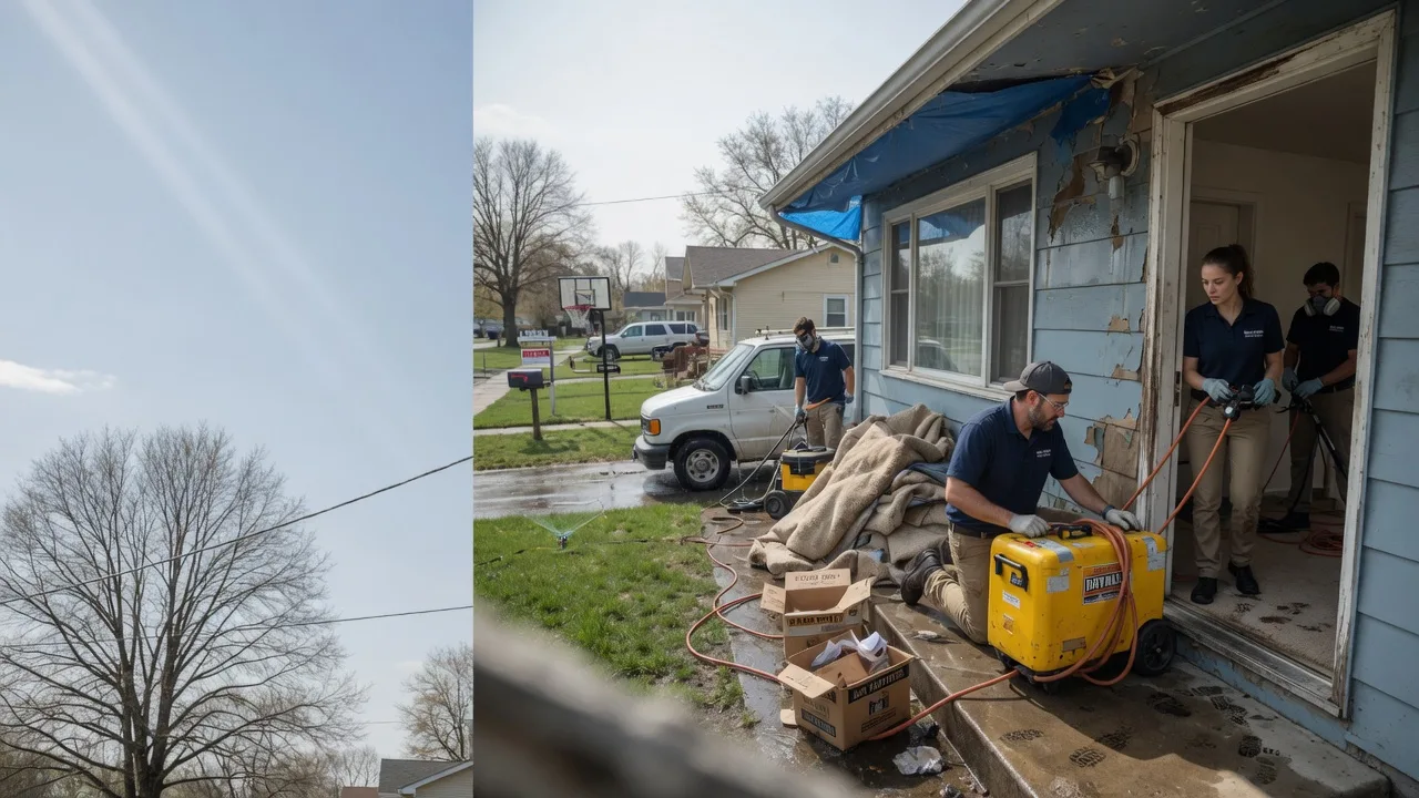 Basement Flood Cleanup in Coshocton, OH near me